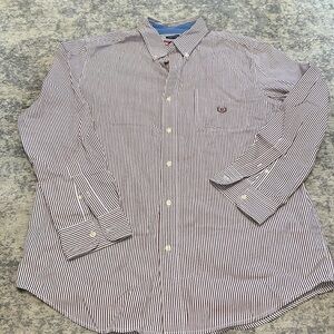 Men’s Chaps Button Down Dress Shirt